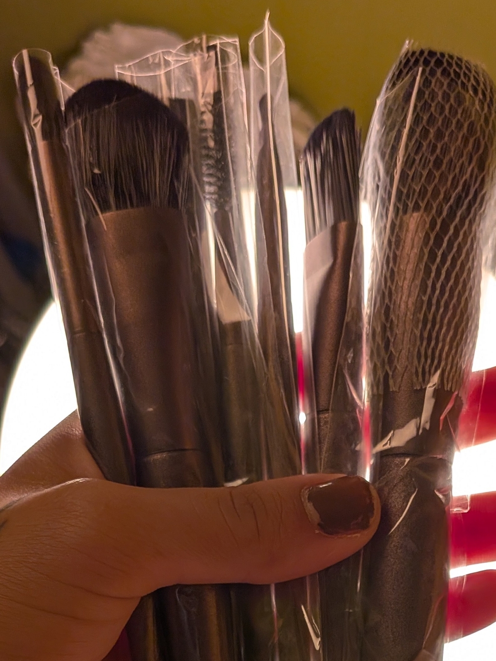Makeup Brush Set - Black Handles